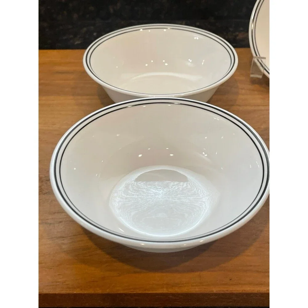 4 Corelle CITY BLOCK Cereal Bowls